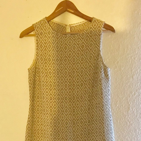 St. John Dresses & Skirts - St John sleeveless brown and creme dress size 6